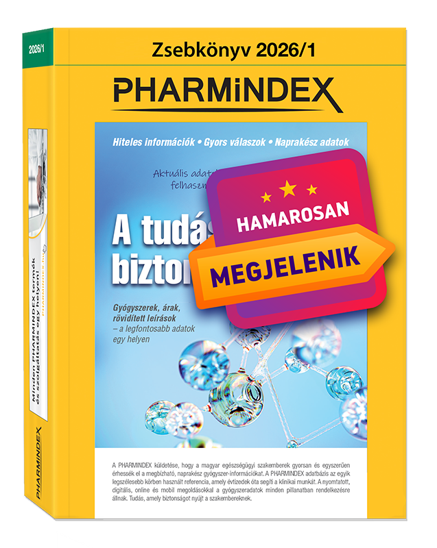 PHARMINDEX Zsebkönyv 2026/1