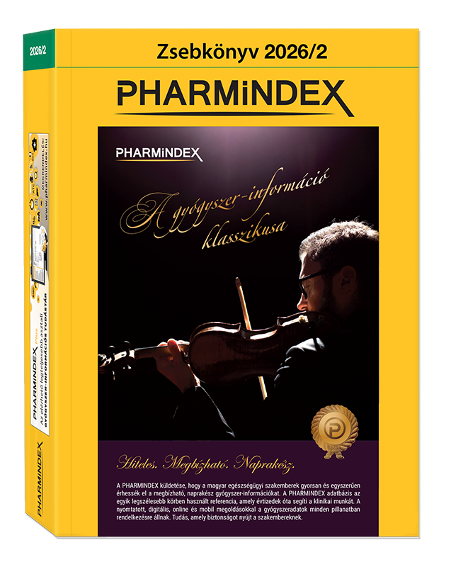 PHARMINDEX Zsebkönyv 2026/2