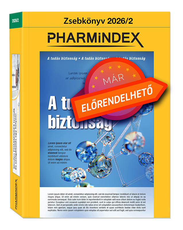 PHARMINDEX Zsebkönyv 2026/2 előrendelési akció