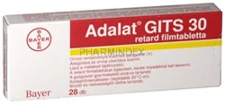 ADALAT GITS 30 mg retard filmtabletta
