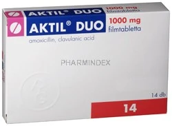 AKTIL DUO 875 mg/125 mg filmtabletta