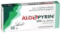 ALGOPYRIN 500 mg tabletta