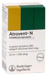 ATROVENT N 21 µg/adag túlnyomásos inhalációs oldat