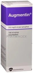 AUGMENTIN 250 mg/62,5 mg/5 ml por belsőleges szuszpenzióhoz