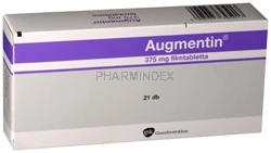 AUGMENTIN 250 mg/125 mg filmtabletta