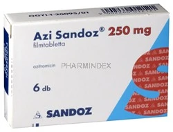 AZI SANDOZ 250 mg filmtabletta