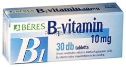 BÉRES B1-vitamin 10 mg tabletta