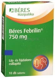 BÉRES FEBRILIN 750 mg tabletta