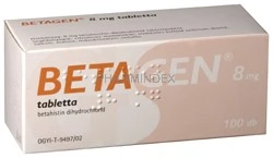 BETAGEN 8 mg tabletta