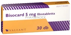 BISOCARD 5 mg filmtabletta