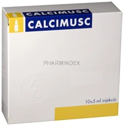 CALCIMUSC 100 mg/ml oldatos injekció