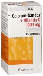 CALCIUM-SANDOZ + Vitamin C 1000 mg pezsgőtabletta