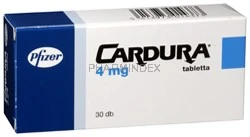 CARDURA 4 mg tabletta