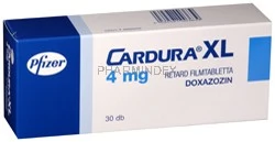 CARDURA XL 4 mg módosított hatóanyag-leadású filmtabletta