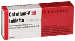 CATAFLAM-V 50 mg tabletta