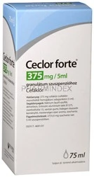CECLOR FORTE 375 mg/5 ml granulátum belsőleges szuszpenzióhoz