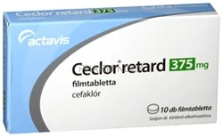 CECLOR 375 mg retard tabletta