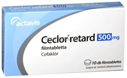 CECLOR 500 mg retard tabletta
