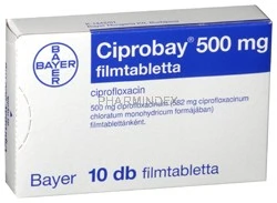 CIPROBAY 500 mg filmtabletta