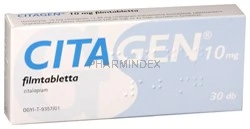 CITAGEN 10 mg filmtabletta