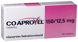 COAPROVEL 150 mg/12,5 mg tabletta