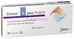 CONCOR PLUS 5 mg/12,5 mg filmtabletta