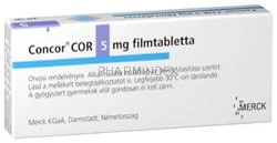 CONCOR COR 5 mg filmtabletta