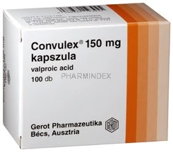 CONVULEX 150 mg gyomornedv-ellenálló lágy kapszula