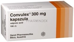 CONVULEX 300 mg gyomornedv-ellenálló lágy kapszula