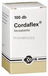 Cordaflex magas vérnyomás esetén, CORDAFLEX 20 mg retard filmtabletta