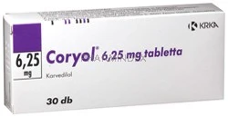 CORYOL 6,25 mg tabletta