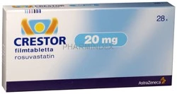 CRESTOR 20 mg filmtabletta