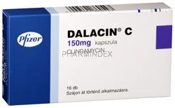 DALACIN 150 mg kemény kapszula