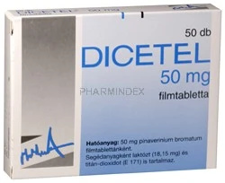 DICETEL 50 mg filmtabletta