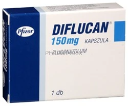 DIFLUCAN 150 mg kemény kapszula