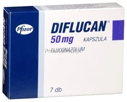 DIFLUCAN 50 mg kemény kapszula