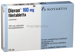 DIOVAN 160 mg filmtabletta