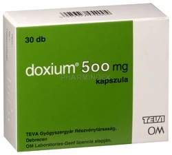 DOXIUM 500 mg kemény kapszula
