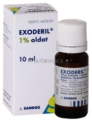 EXODERIL 10 mg/ml külsőleges oldat