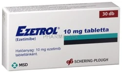 EZETROL 10 mg tabletta