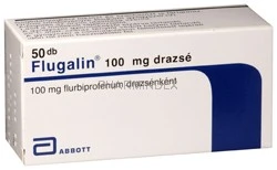 FLUGALIN 100 mg bevont tabletta