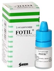 FOTIL 5 mg/ml + 20 mg/ml oldatos szemcsepp
