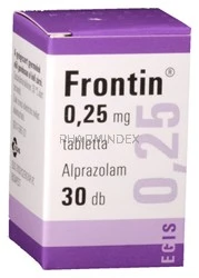 FRONTIN 0,25 mg tabletta - Gyógyszerkereső - Háhullampont.hu