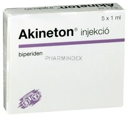 AKINETON 5 mg/ml oldatos injekció