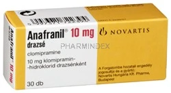 ANAFRANIL 10 mg bevont tabletta