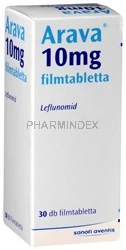 ARAVA 10 mg filmtabletta