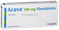 ARAVA 100 mg filmtabletta