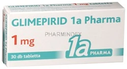 GLIMEPIRID 1 A PHARMA 1 mg tabletta