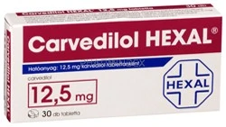 CARVEDILOL HEXAL 12,5 mg tabletta