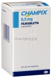 CHAMPIX 0,5 mg filmtabletta